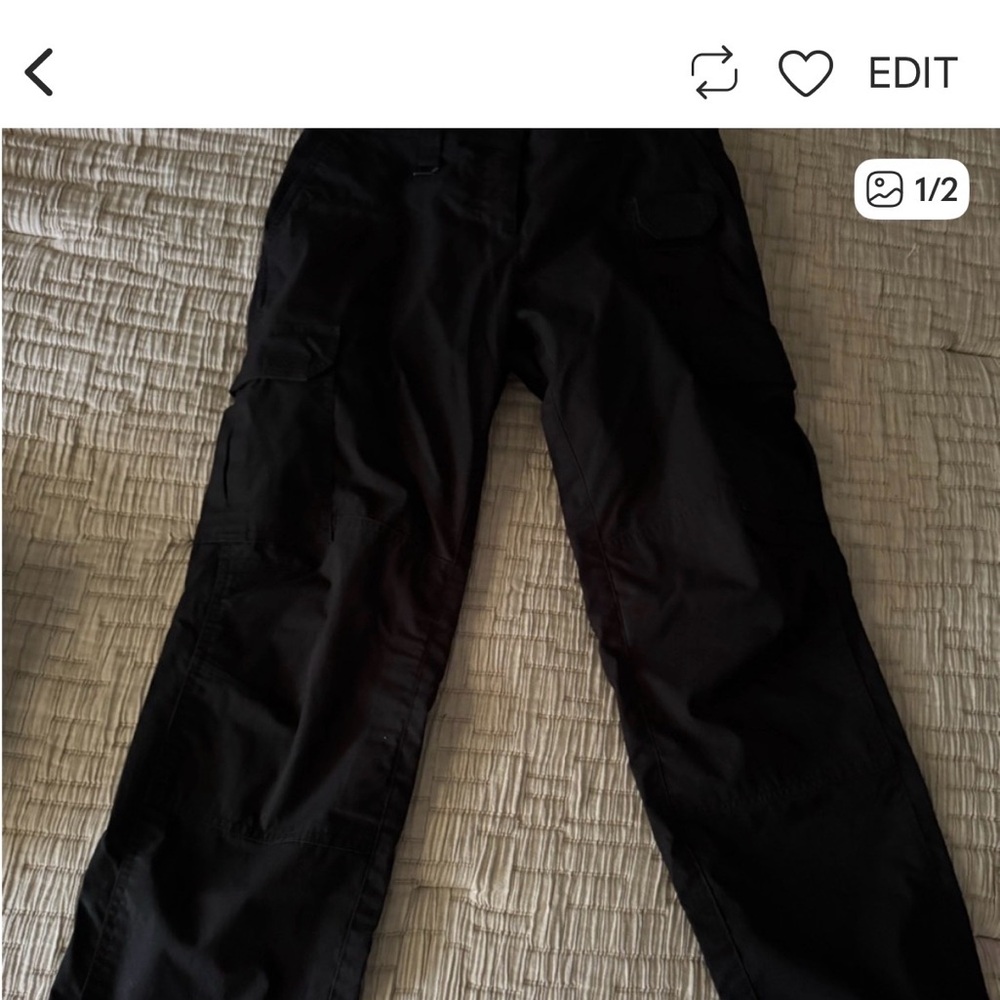 5.11 Tactical Black Cargo Pants — Utility Performance